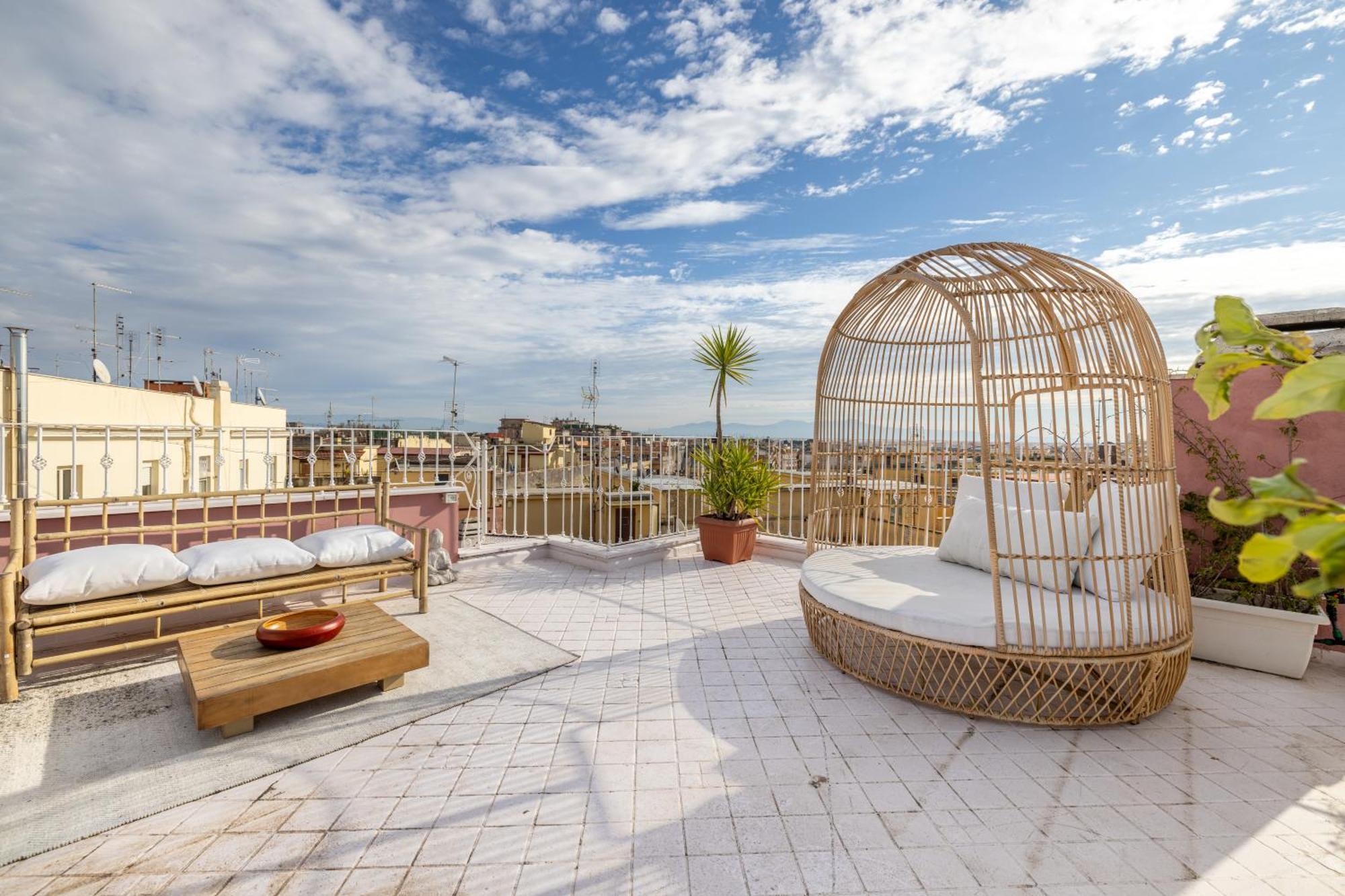 Aria Penthouse & Garden Appartement Rome Buitenkant foto