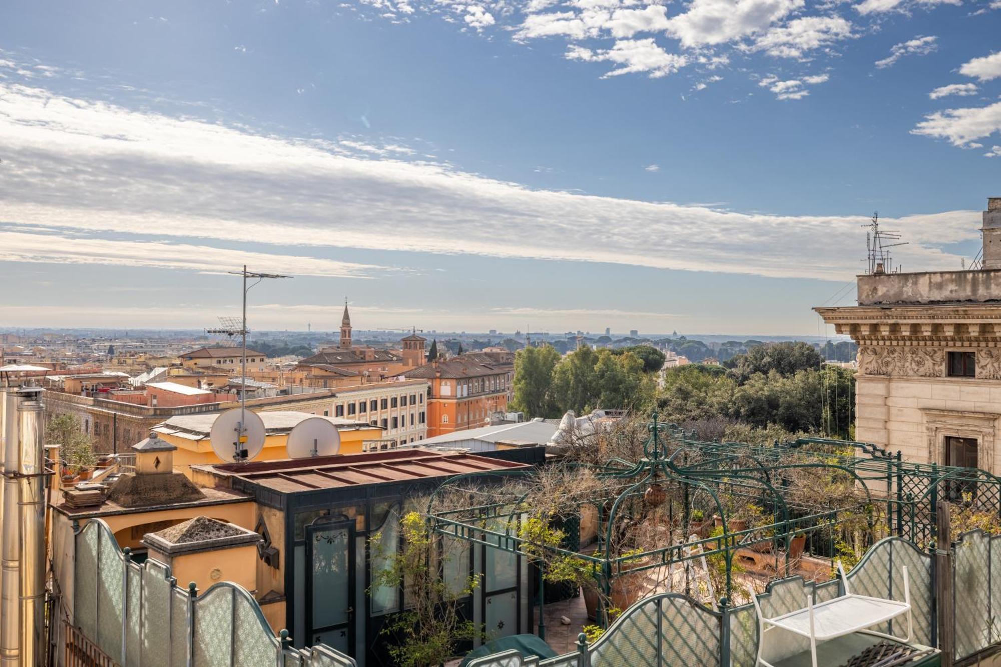 Aria Penthouse & Garden Appartement Rome Buitenkant foto