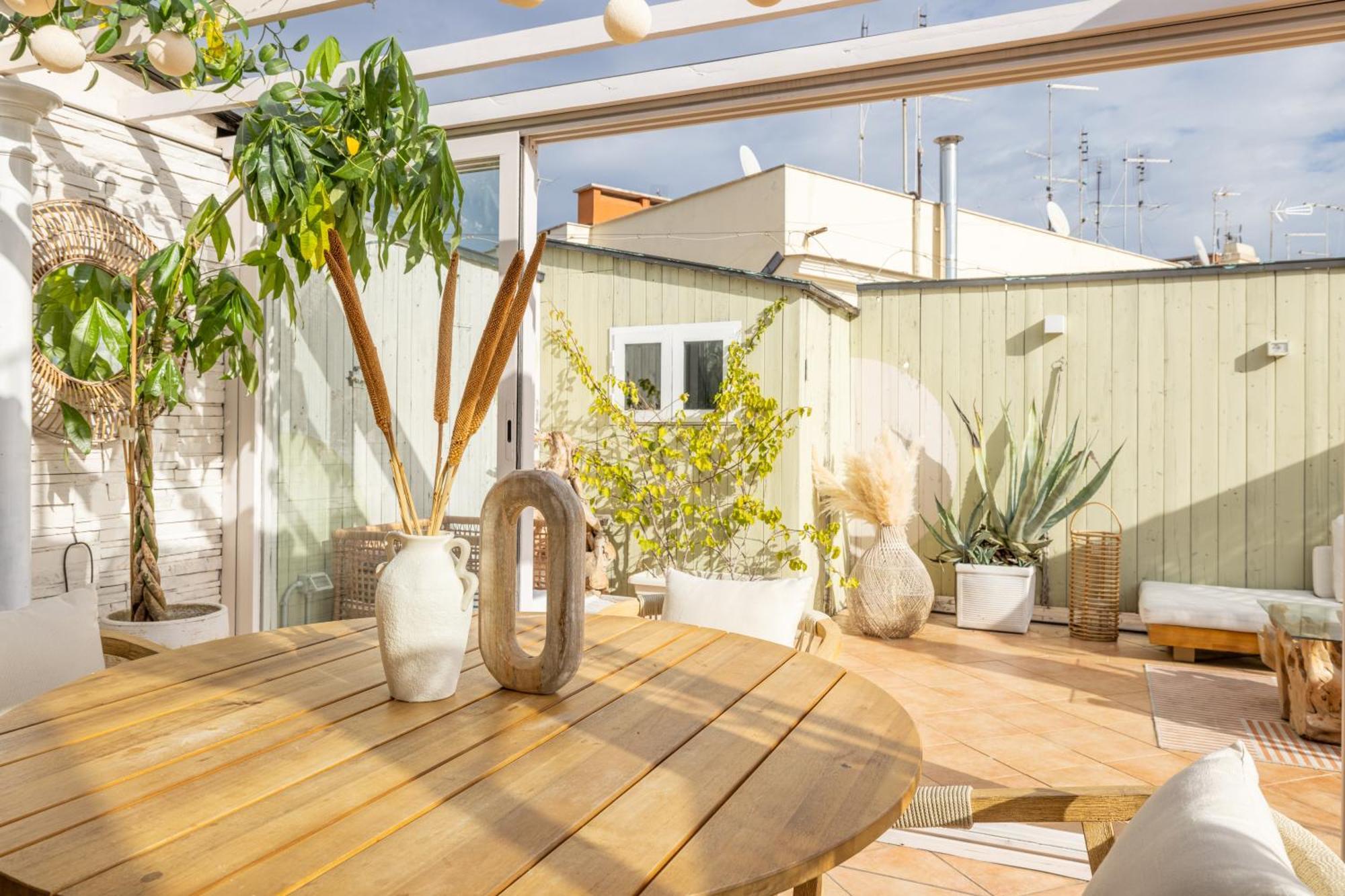 Aria Penthouse & Garden Appartement Rome Buitenkant foto
