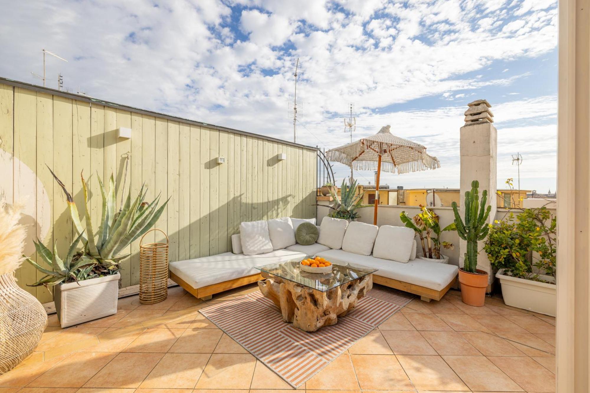 Aria Penthouse & Garden Appartement Rome Buitenkant foto
